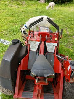 Ferris Evolution zero sit down mower 52 needs work