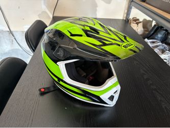 BELL MIPS DOT Dirt Bike Helmet Green
