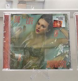 Taylor Swift The Life of a Showgirl CD Handsigned #1 & #4