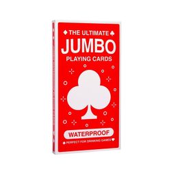 The Ultimate Jumbo Waterproof Playing Cards NEW!!