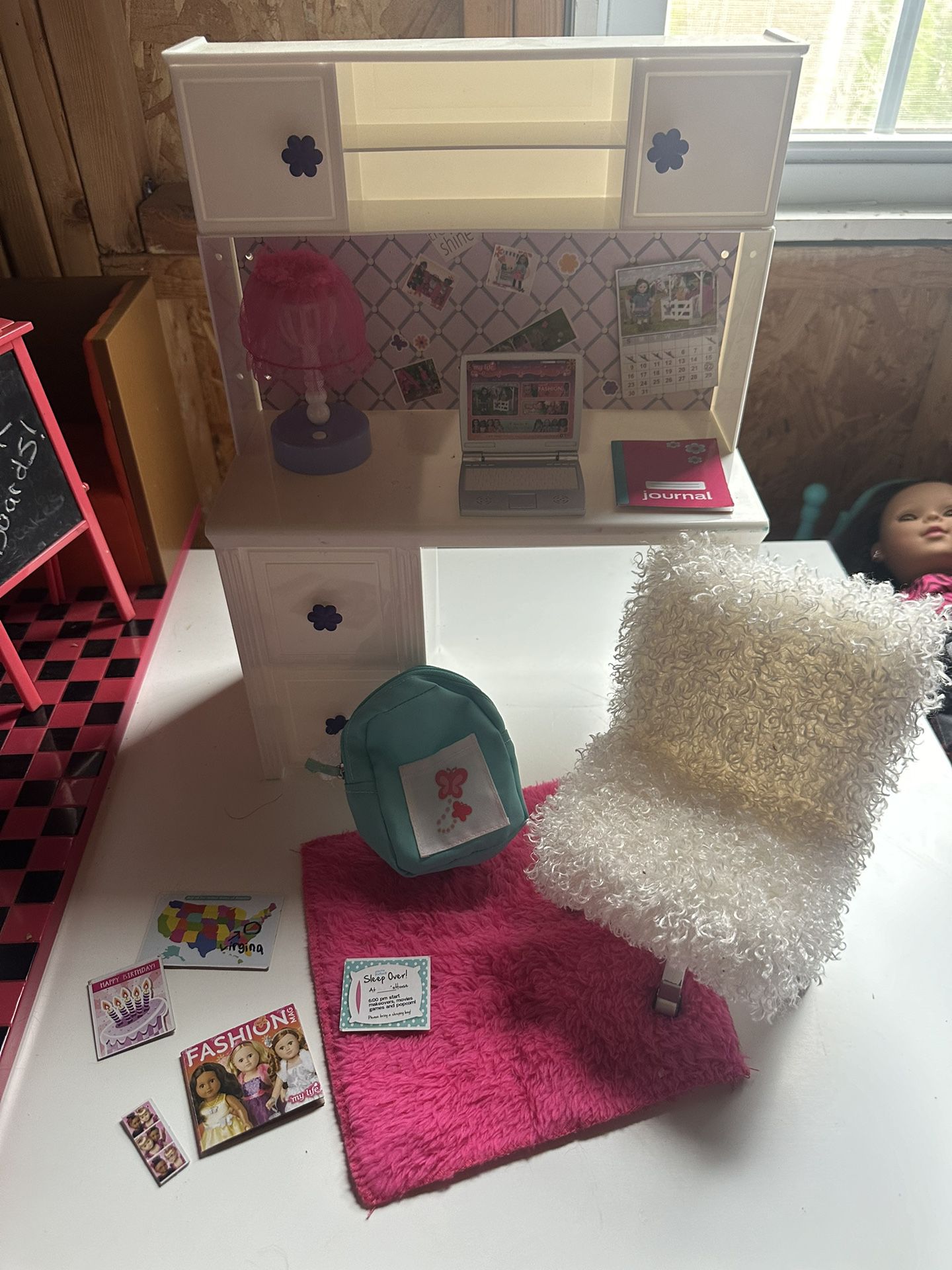 My Life 18in Doll Desk Set 