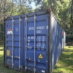 Used 40 Foot High Cube Shipping Containers - WWT - El Paso