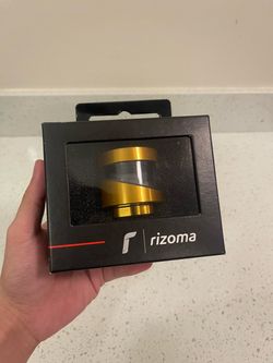 Rizoma Gold Anodized Fluid Reservoir