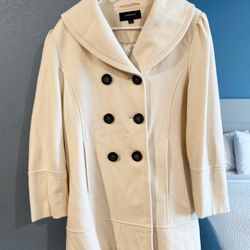 Ivory wool women’s jacket 