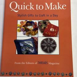 Book -Quick to Make Stylish Gifts to Craft in a Day.