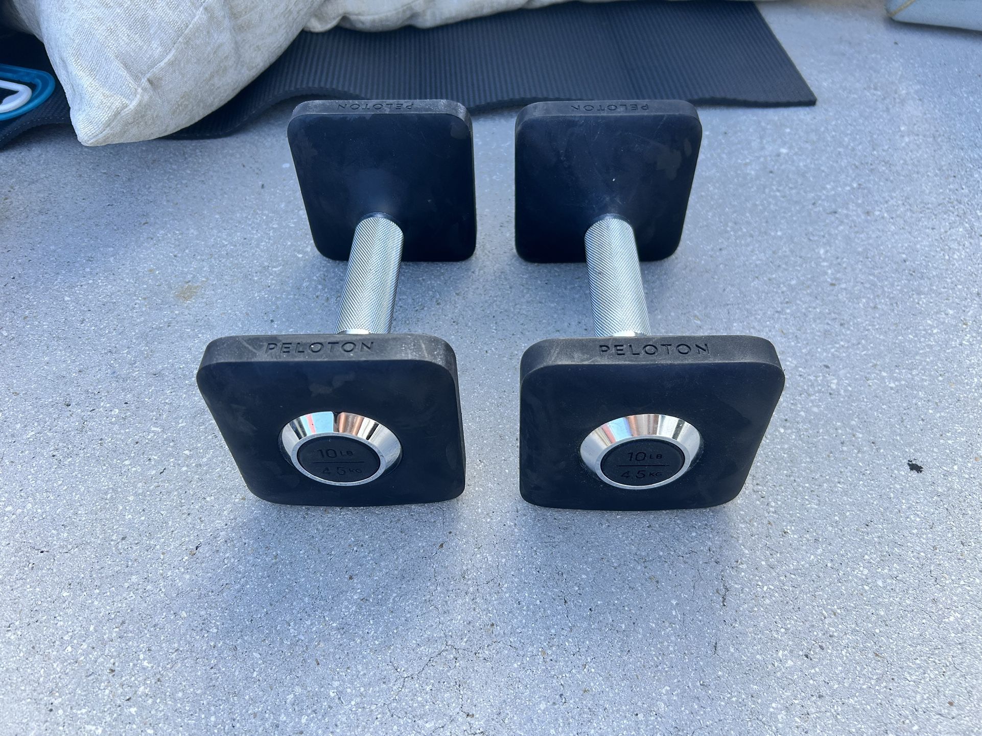 Peloton 10 lb Dumbbells (Pair) – $35