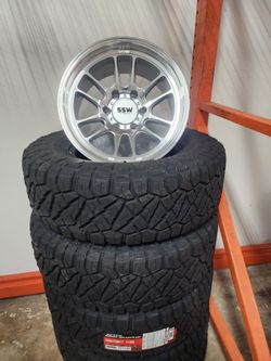 Brand new off road wheels rims tires 17" Toyota Tacoma Tundra SEQUOIA 4runner Chevy GMC