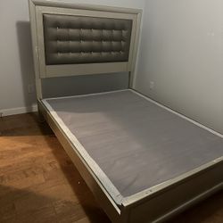 Full Bed frame And box Spring 