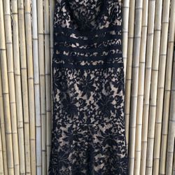 Tadashi Shoji Textured Lace Mermaid Dress Size 16 New Years