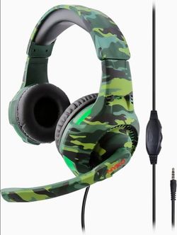 Nyko Universal Deluxe Headset for Gaming - Wired Headset w/Adjustable Microphone - Compatible w/Xbox One, Xbox Series X, PS4, PS5, Nintendo Switch, Sw