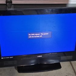 32 inch VIZIO brand LCD television.