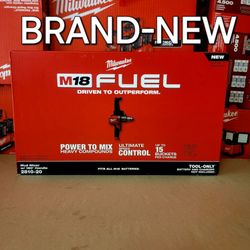 Milwaukee
M18 FUEL 18V Lithium-Ion Brushless Cordless 1/2 in. Mud Mixer (Tool-Only)