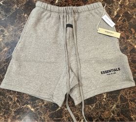 Fear Of God Essentials Shorts Dark Oatmeal Size Medium