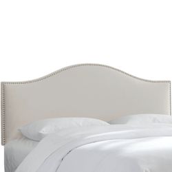 Queen sized Upholstered Panel Headboard
