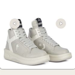 Rick Owens x Converse Collab. Size 43(10/10.5) $240 Or Best Offer (NO TRADES FOR SALE ONLY) 