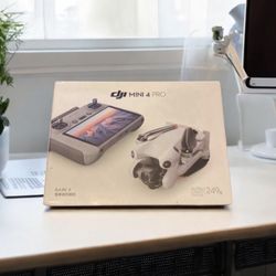 DJI mini 4 pro drone and RC 2 built in screen floor model 