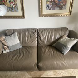 Leather Couch 