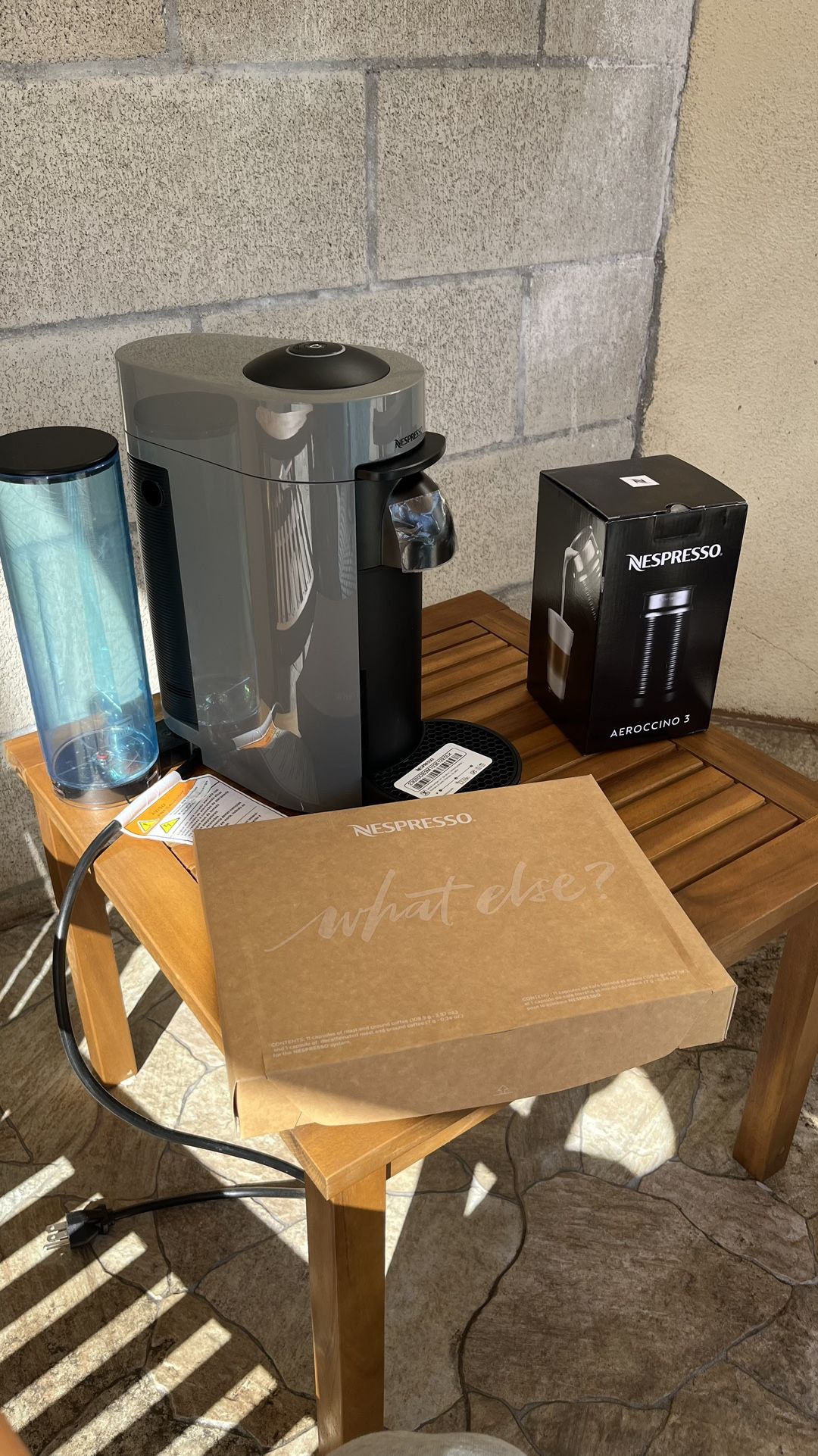 Nespresso VertuoPlus by De’Longhi – Brand New