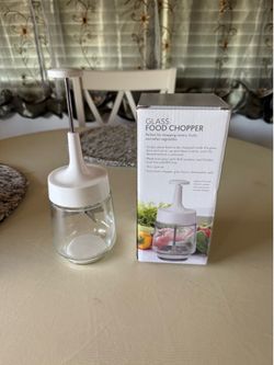 Glass Food Chopper