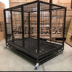 Dog Pet Cage Kennel Size 43 Foldable.
