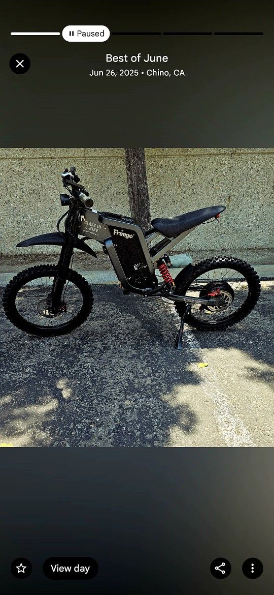 Electric Bike Freego X2 Pro All-terrain 6000W NoN Trades 