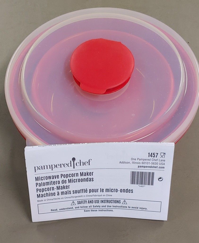 Pampered Chef Microwave Popcorn Maker