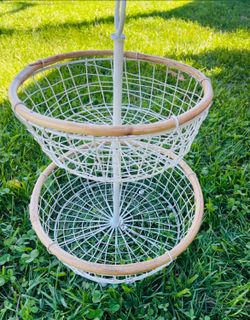 2 tier fruit basket