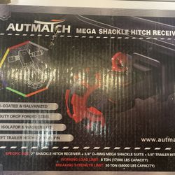 Autmatch Mega Shackle Hitch Receiver Set