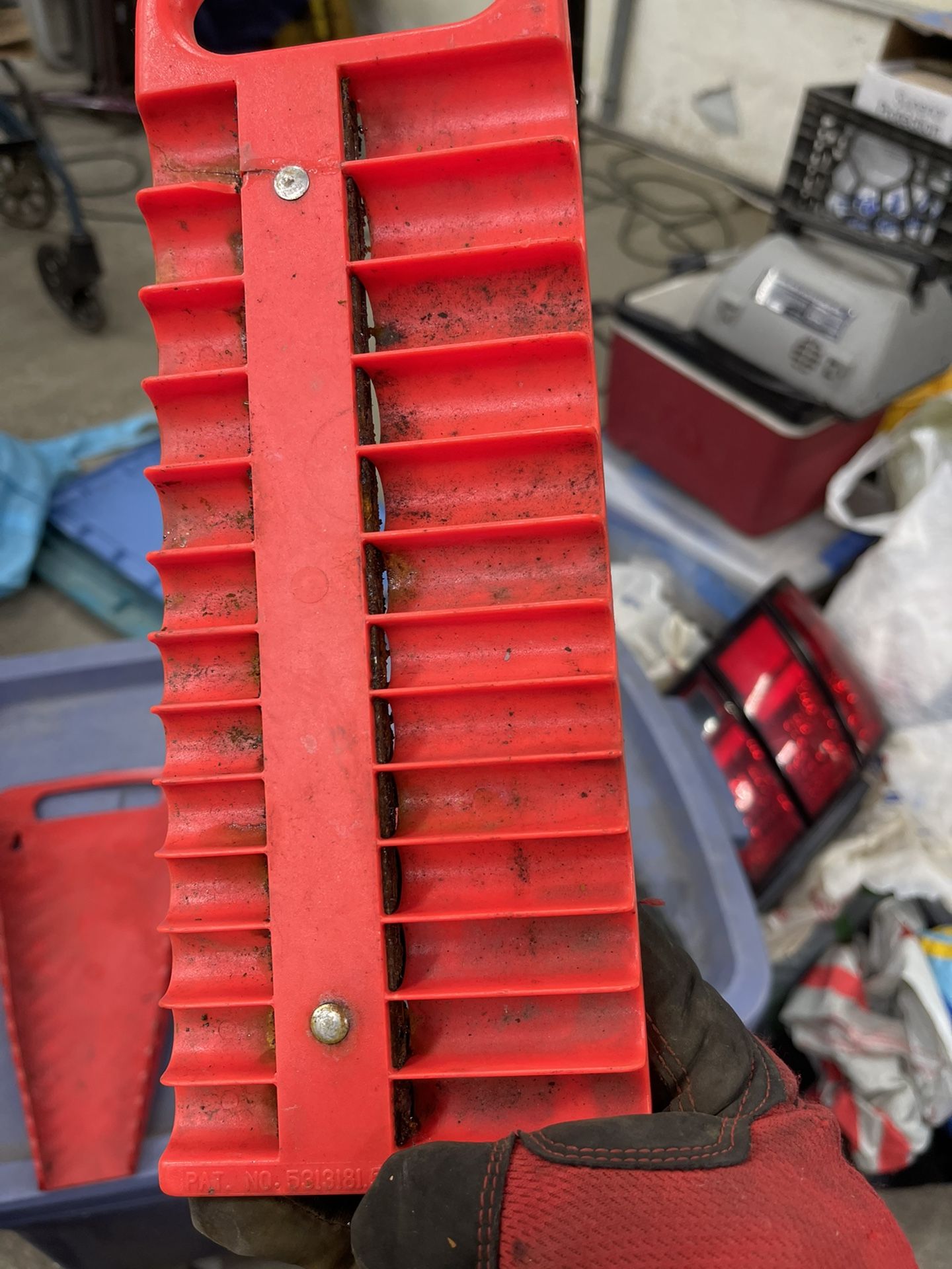 1/4” Magnetic Socket Holder And Wrench Organizer