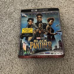 New! Black Panther 4K Ultra HD DVD