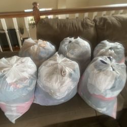 6 Bolsas De Ropa De Todo X $50