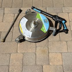 SurfaceMaxx 21-in up to 4500-PSI Rotating surface cleaner for gas or electric pressure washers
