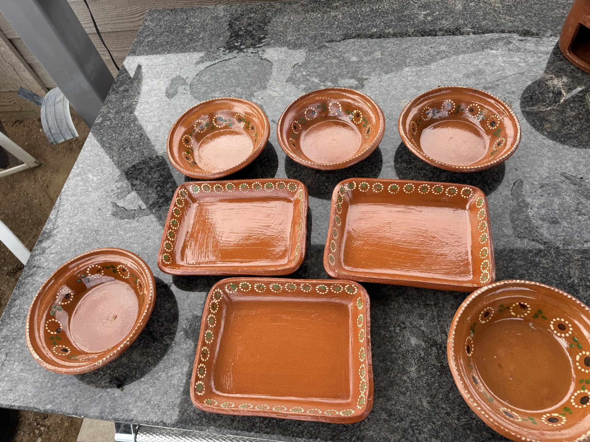 Platos De Barro
