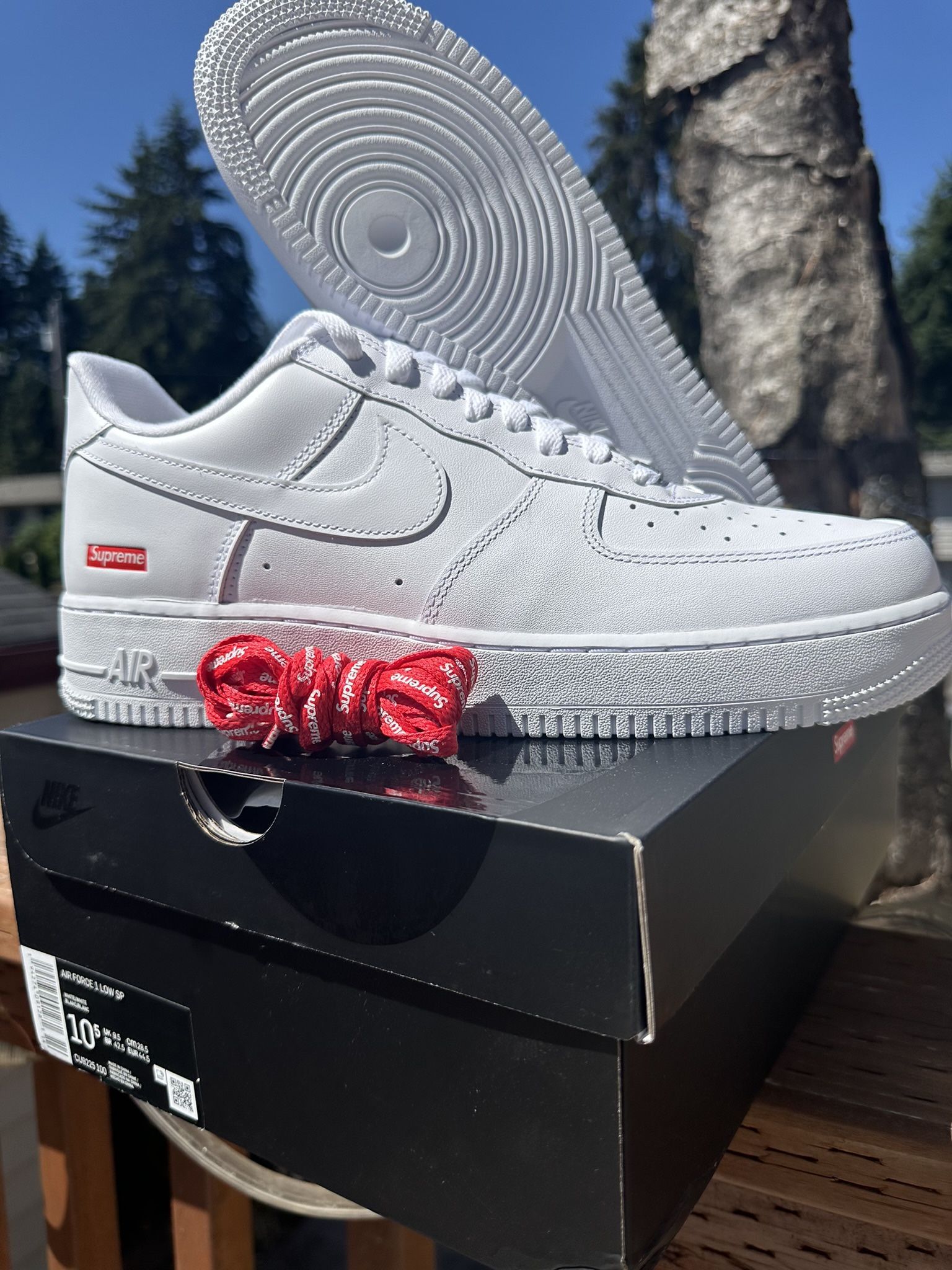 Supreme Air Force 1 White 