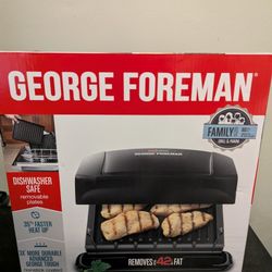 George Foreman 4-Serving Removable Plate Grill & Panini Press. 