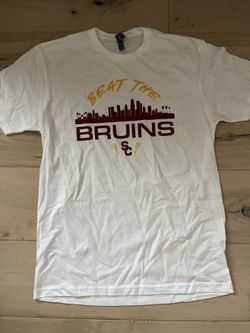 USC T-shirt With “Beat The Bruins” And LA Skyline On Front - Size Medium (M) - BRAND NEW