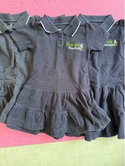 4 Pineview Preschools uniform dresses size 2T