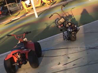 Sell ing the qued ot the mini bike give me a offer not free