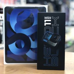 iPad Air 5th Generation 64GB With GoPro 11 Action Camera