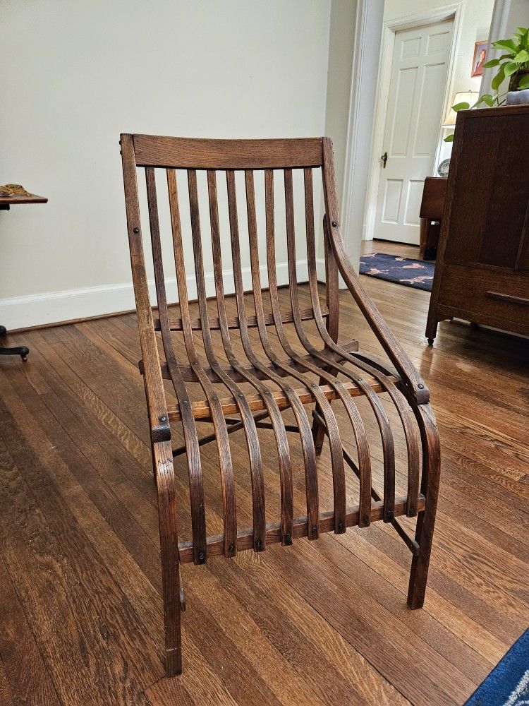 Antique Steam Bent Wood Chair