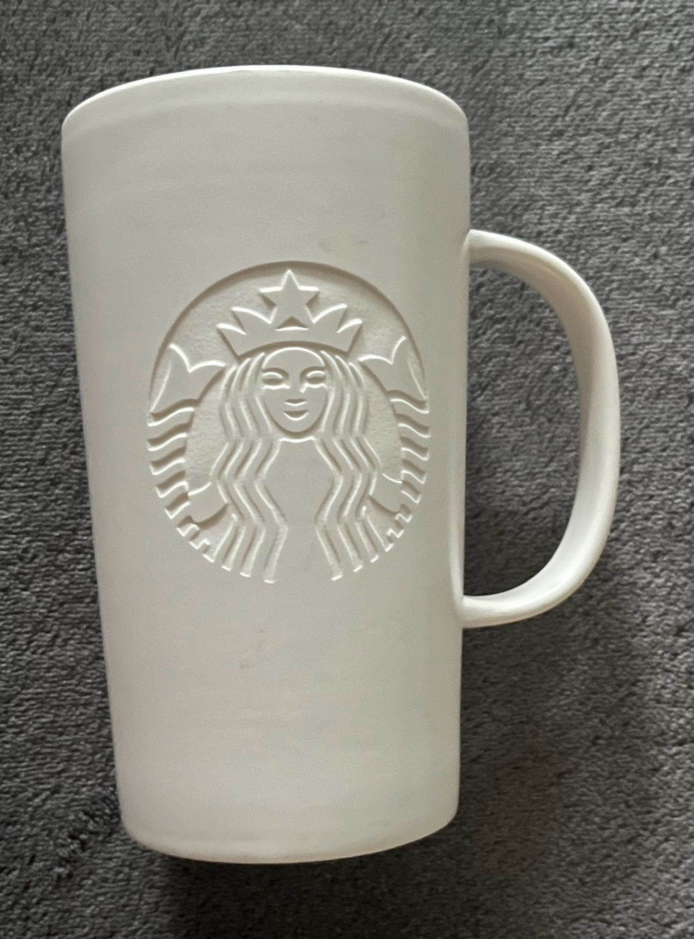 Medium White Starbucks Coffee Mug