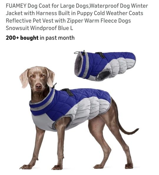 Warm Winter Dog Coat "Waterproof"