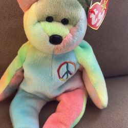 Peace Beanie Baby With Tag Retired 