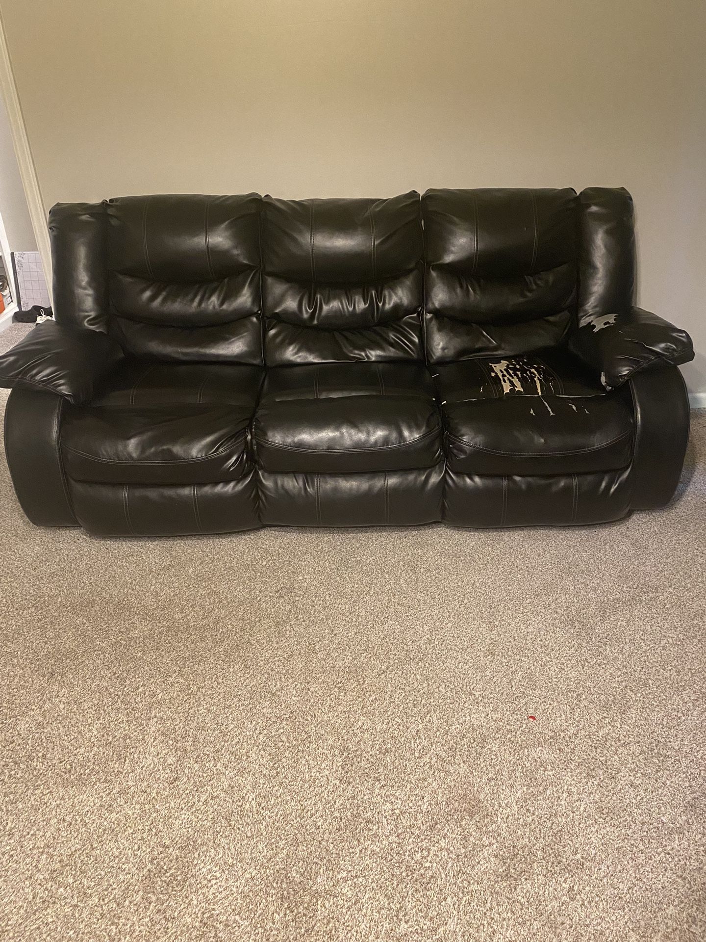 Two Reclining Sofas