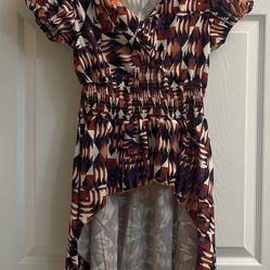 Brand New Aztec Print Top Size S Juniors 