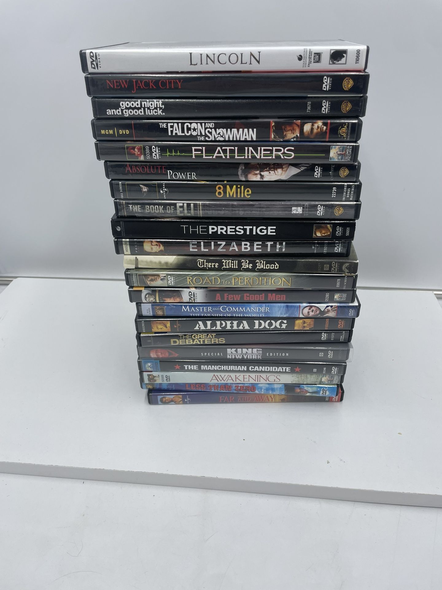 Lot of 21 Drama DVD’s DVD movies assortment of great movies see my other lots of DVD’s