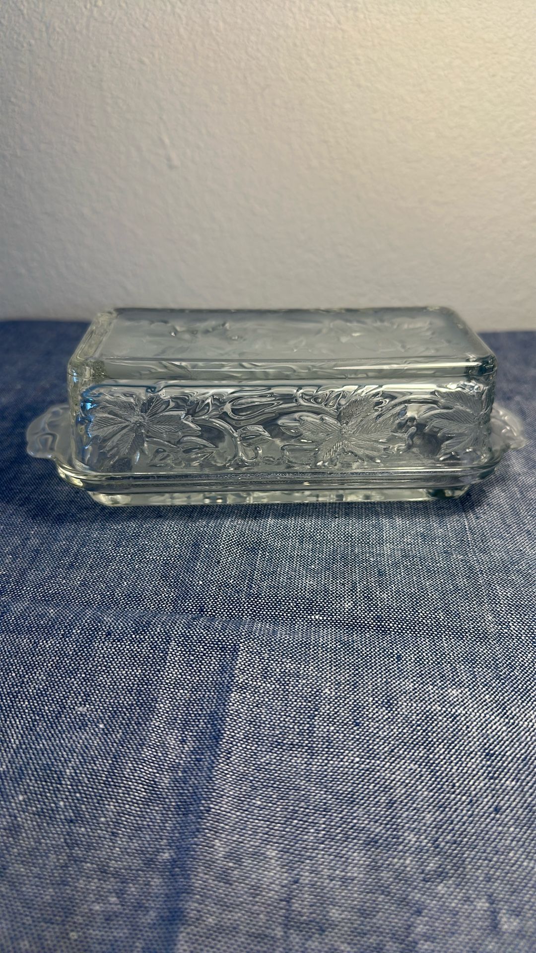 Vintage 1970's Princess House Butter dish 