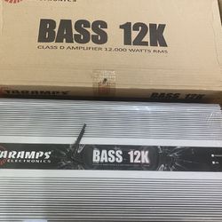 New Taramps Bass12k 12000w RMS High Power Amplifier  