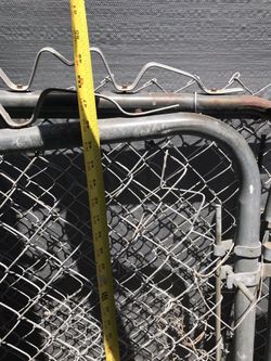 Chain link gates x3