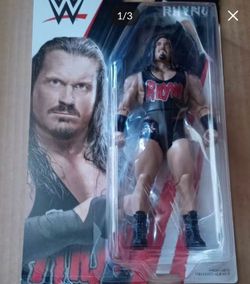 wwe rhyno figure ecw brand new